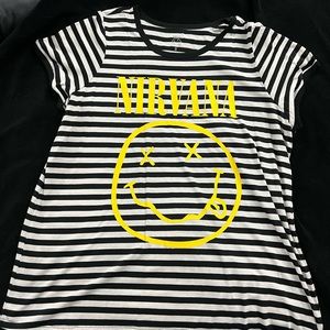 Nirvana plus size Torrid striped shirt
